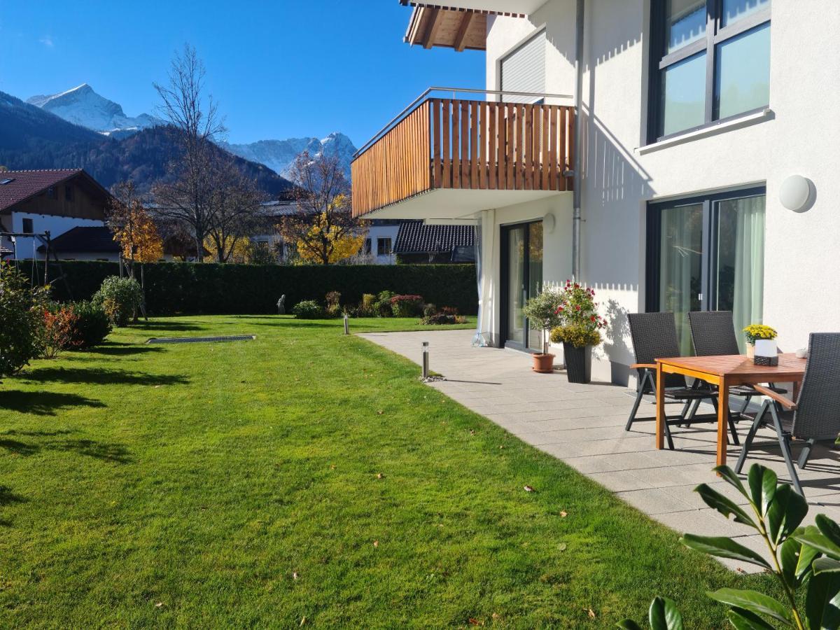 Ferienwohnung Blickfang Garmisch-Partenkirchen Buitenkant foto